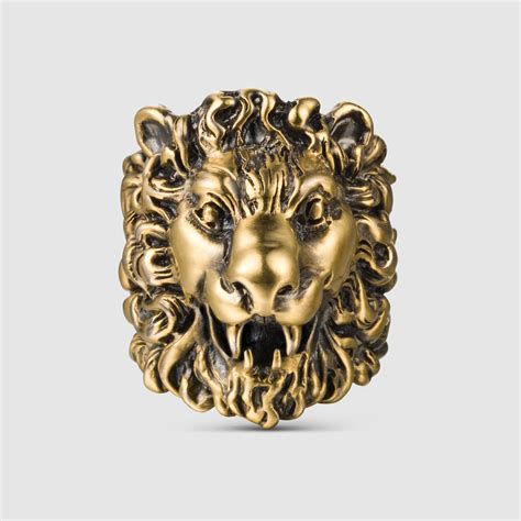 gucci amethyst lion ring|Gucci lion ring men.